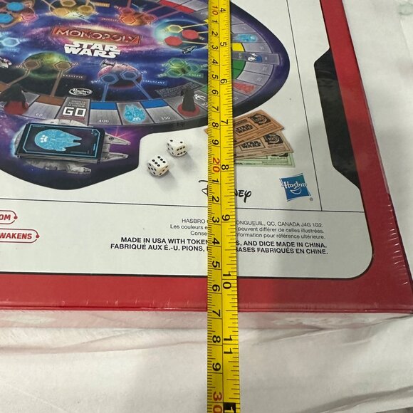 2015 SEALED NEW Star Wars Monopoly board game Luke Darth Vader Finn Kyle Ren - Picture 7 of 9